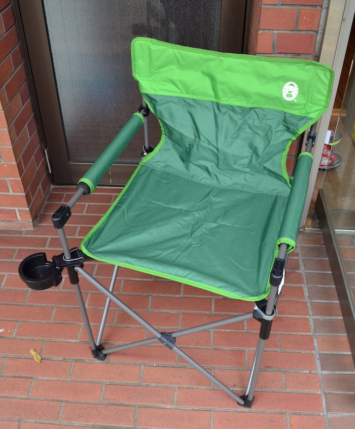 Coleman コールマン＞SLIM CHAIR WITH CUP HOLDER カップホルダー付きスリムチェア -144573952- -  中古アウトドア用品・中古登山用品 買取・販売専門店 : maunga (マウンガ)