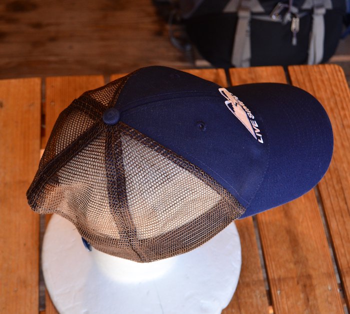 patagonia パタゴニア＞ Live Simply Winding LoPro Trucker Hat リブ