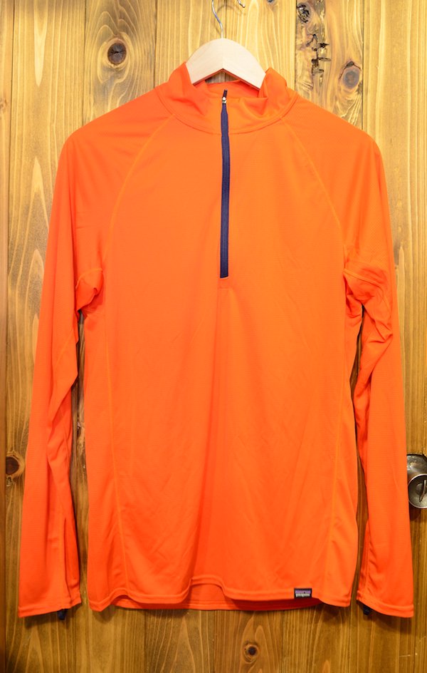 Patagonia パタゴニア M S Capilene Lightweight Zip Neck メンズ キャプリーン ライトウェイト ジップネック クリックポスト便 対応 中古アウトドア用品 中古登山用品 買取 販売専門店 Maunga マウンガ