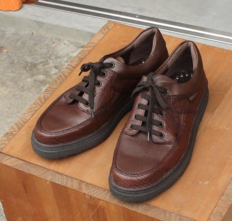 MEPHISTO メフィスト＞ Leather Walking Shoes 2 レザーウォーキング ...