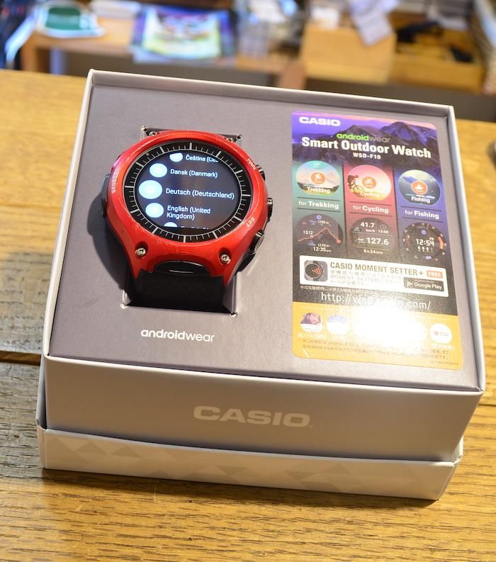 未使用▲CASIO スマートウォッチ▲価格 77000円 アウトドア 登山 釣り