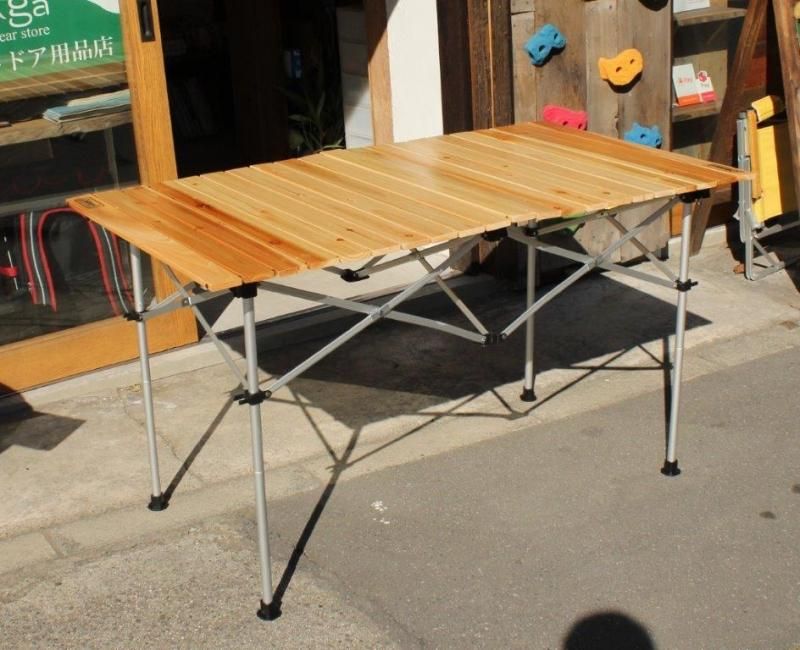 Coleman コールマン＞ Natural Wood Roll Table 120 ナチュラルウッド ...