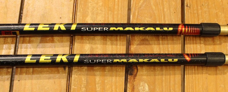 LEKI レキ＞ SUPER MAKALU スーパーマカルートレッキングポール 2本 