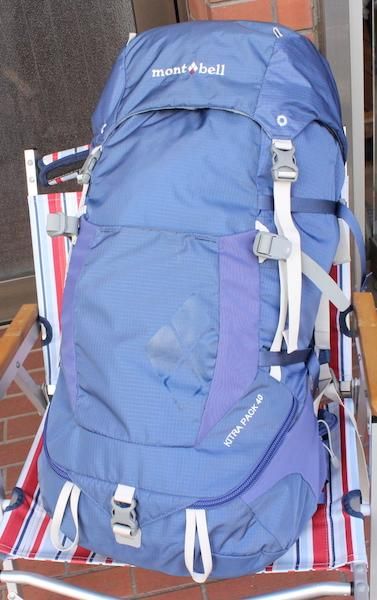 登山リュック mont-bell KITRA PACK40-