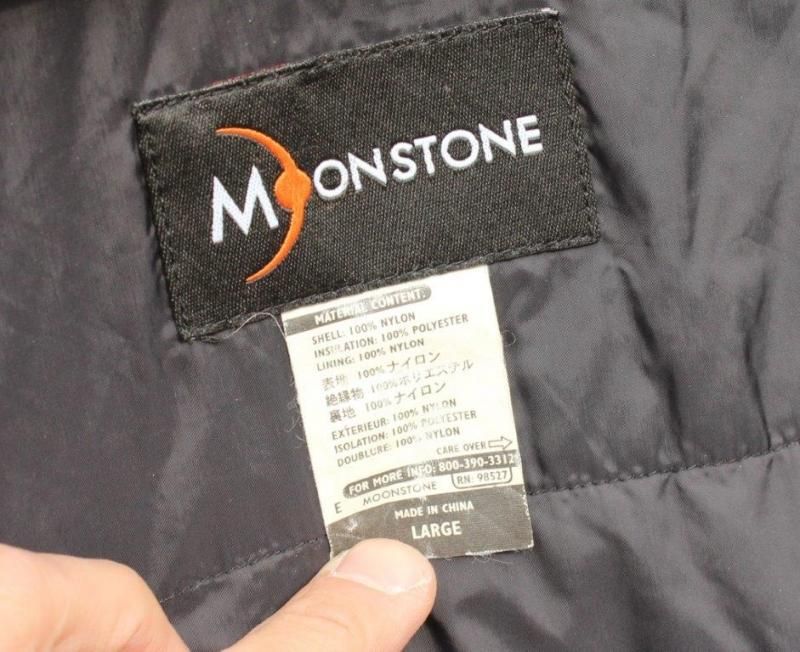 MOONSTONE ムーンストーン> Softshell Vest ソフトシェルベスト 中古アウトドア用品・中古登山用品 買取・販売専門店 maunga (マウンガ) ムーンストーン moon stone 防風ベスト(中綿入)