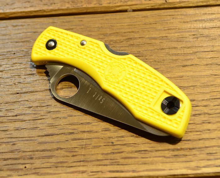 Spyderco スパイダルコ＞ DELICA salt1 【クリックポスト便】対応 | 中古アウトドア用品・中古登山用品 買取・販売専門店 :  maunga (マウンガ)