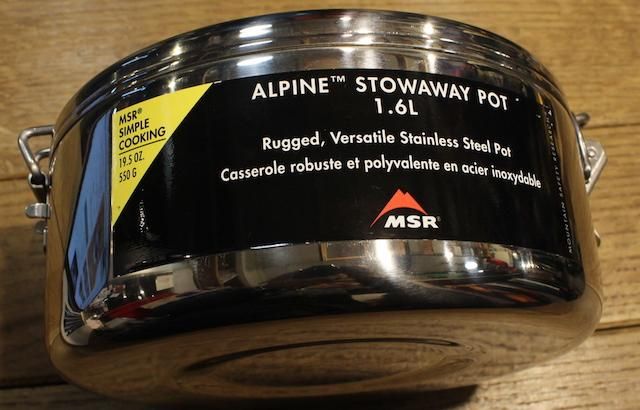 MSR×SEAGULL エムエスアール×シーガル＞ ALPINE STOWAWAY POTS