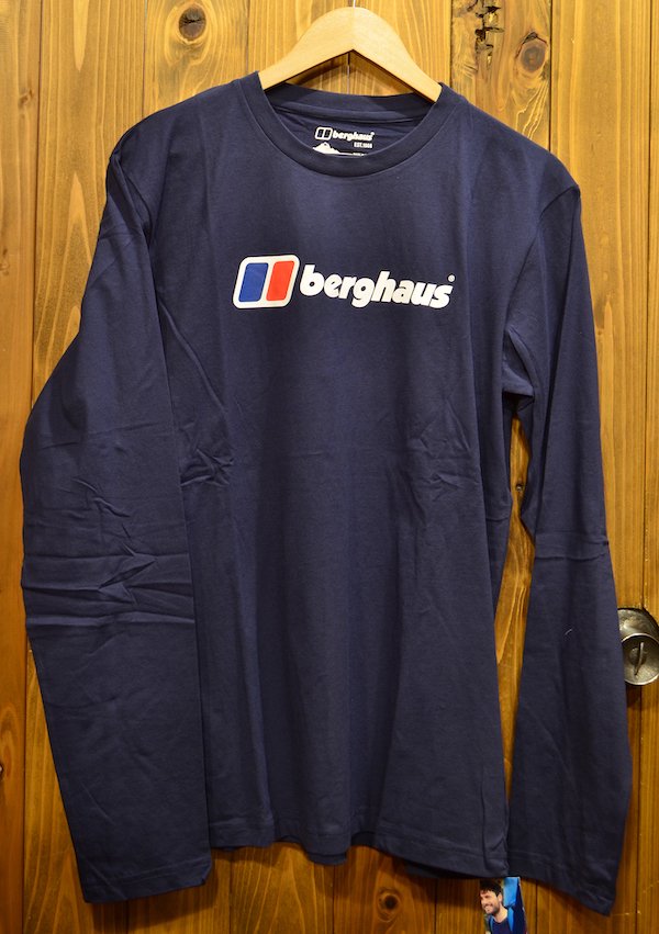 美品 バーグハウス berghaus 半袖 Tシャツ ネイビー - 通販