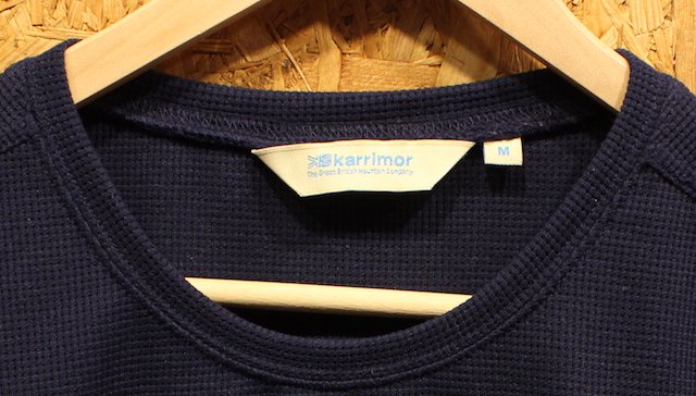 karrimor カリマー＞ waffle W's L/S crew ワッフル W's L/S クルー