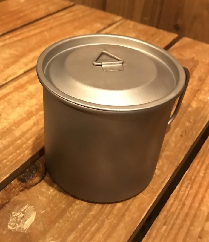 バーベキュー・調理用品 FREELIGHT Titanium UL350Pot 軽量チタンマグ [FREELIGHT Titanium UL350Pot] : 山に野に川に