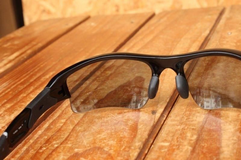 極美品 OAKLEY オークリー フラックジャケット サングラス 03-884 サイズ63/14 133 プラスチック シルバー ブラック イエロー  中古 65772 – Casanova Vintage