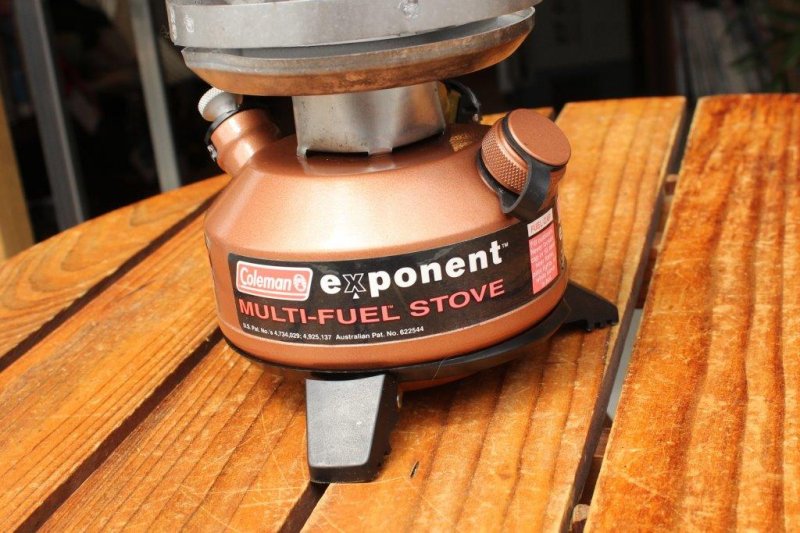 ＜Coleman コールマン＞ exponent MULTI FUEL STOVE エクスポーネントマルチフューエルストーブ 中古