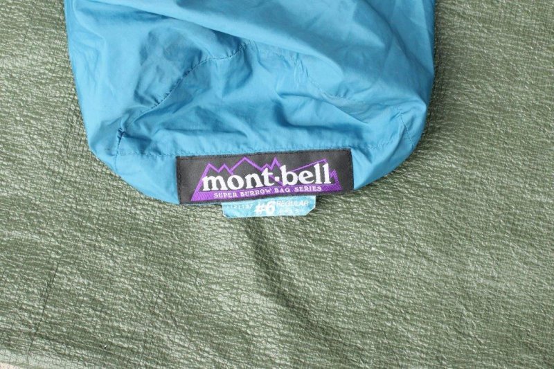 mont-bell モンベル＞ Super Burrow Bag #6 スーパーバロウバッグ#6 
