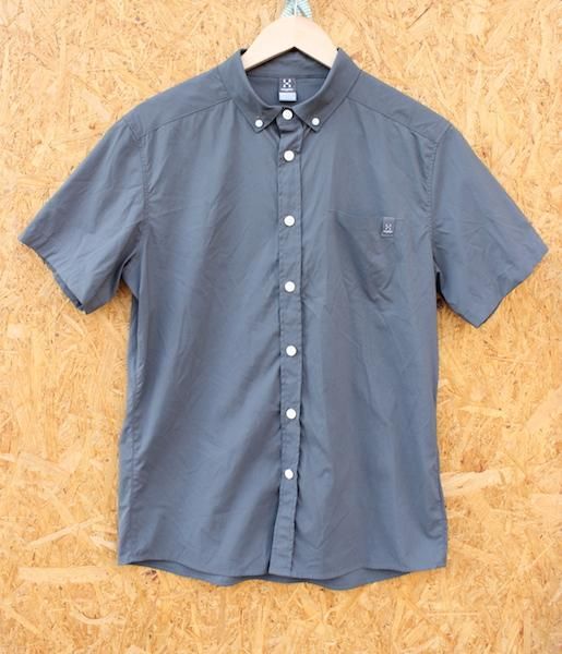 Haglofs ホグロフス BRUNN SS SHIRT MEN HAGLOFS ホグロフス BRUNN SS SHIRT MEN ポケットカラー切替