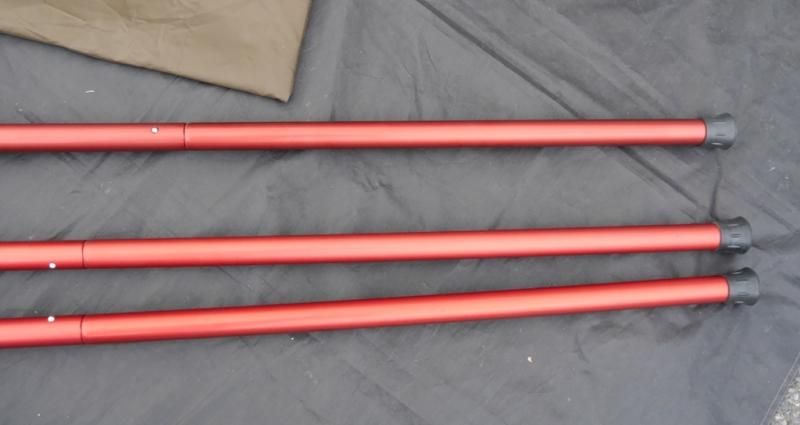 snow peak スノーピーク> ウィングポールレッド 280cm・240cm 3 snow peak スノーピーク> ウィングポールレッド 280cm・240cm 3