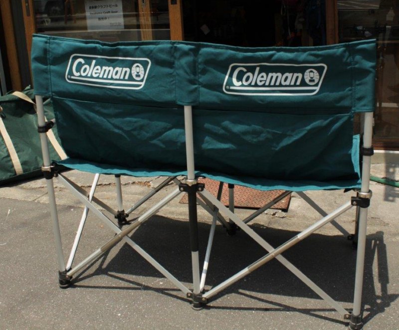 Coleman コールマン＞ DOUBLE SLIM CAPTAIN CHAIR ダブルスリム