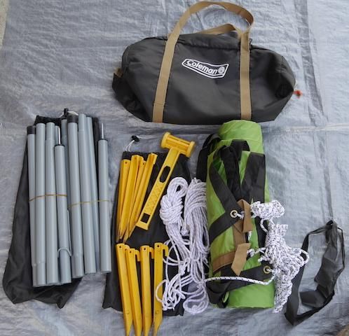 Coleman コールマン＞ HEXA LIGHT ヘキサライトタープ | 中古