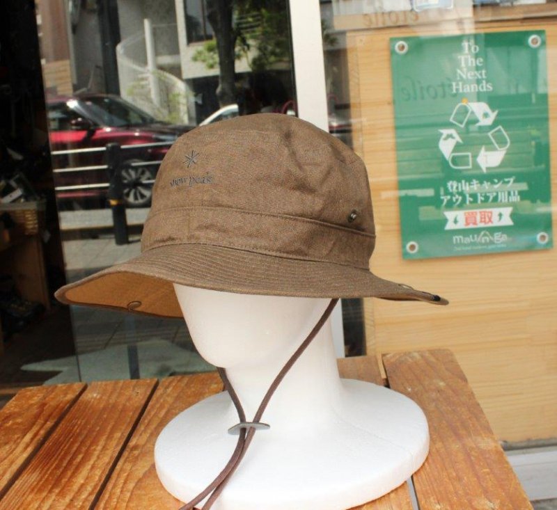 snow peak スノーピーク＞ Cotton Safari Hat コットンサファリハット