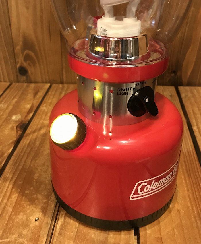 Coleman コールマン＞ RETRO SPIRAL U-TUBE BATTERY LANTERN レトロ 