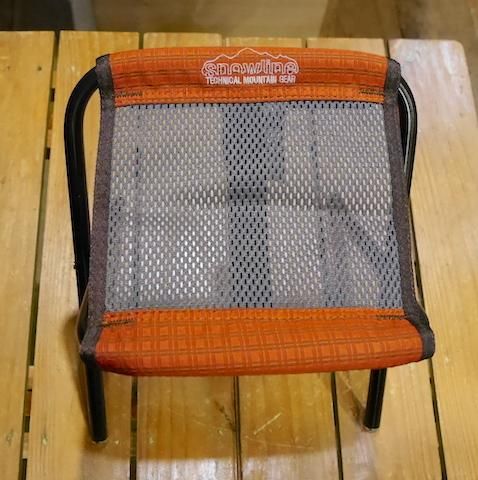 snowline スノーライン＞ compact folding chair コンパクト
