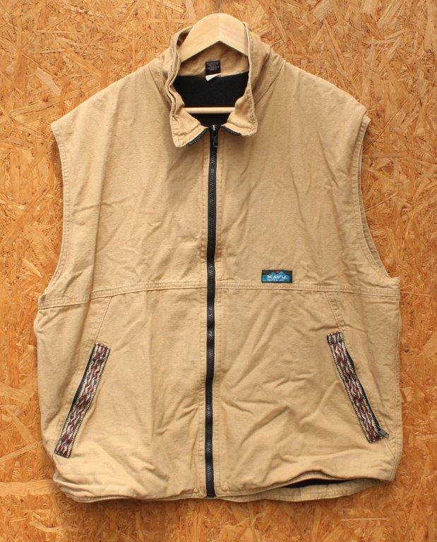 KAVU カブー＞ Cotton Vest コットンベスト | 中古アウトドア用品