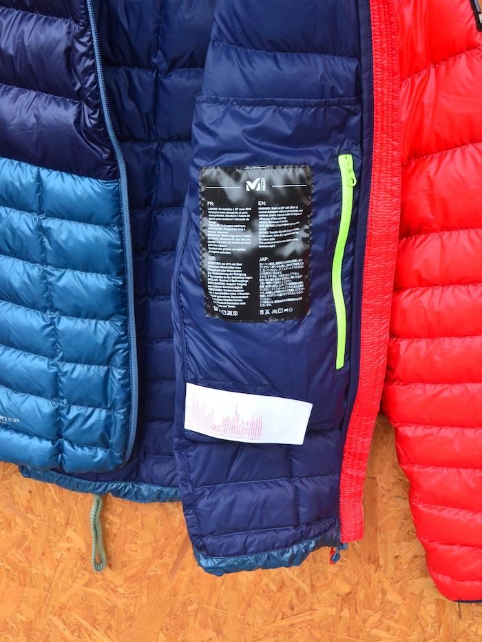 MILLET ミレー＞ TRILOGY DIAMOND DOWN HOODIE トリロジー 