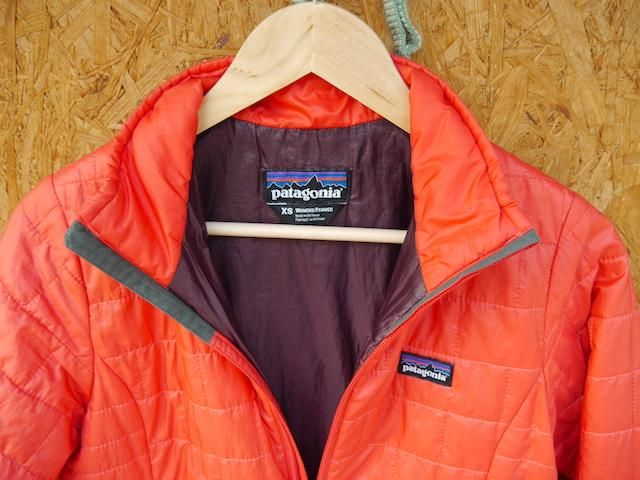 写真をご参照くださいPatagonia パタゴニアナノパフNano Puff Jkt  L オレンジ