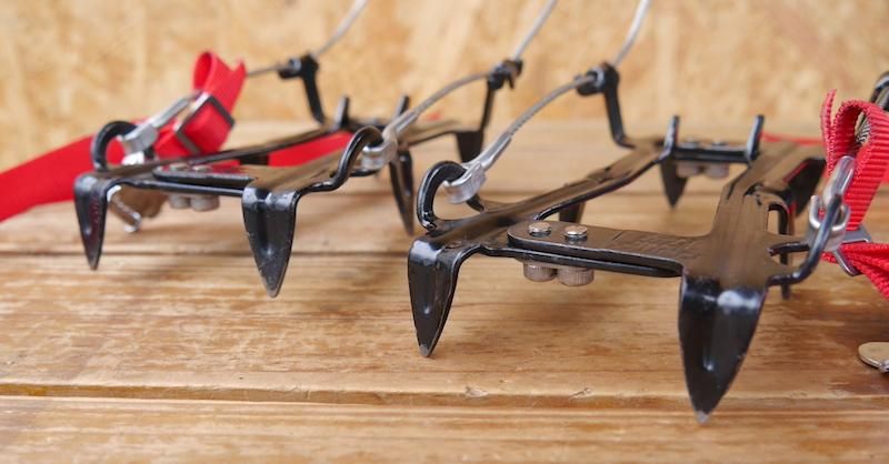 カジタックス KAJITAX PIONEER 2 68cm ピッケル FB6 軽アイゼン 6本爪 セット 登山 アウトドア 未使用 カジタックス 軽アイゼン FB6 6本爪 雪山 残雪 滑り止め