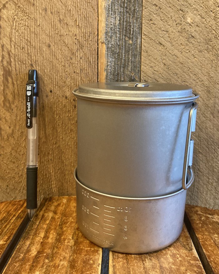 snow peak スノーピーク＞ Mini Solo Cook Set Ti ソロセットチタン極