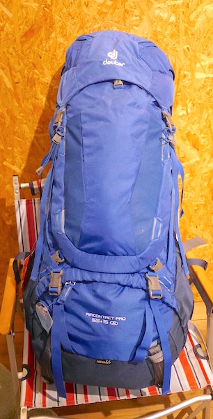 deuter ドイター＞ AIRCONTACT PRO 55+15 SL エアコンタクトプロ55＋15