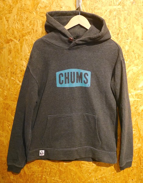 CHUMS チャムス＞ CHUMS Logo Pull Over Parka チャムスロゴプル