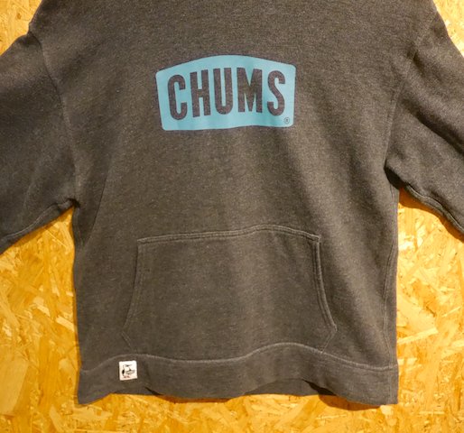 CHUMS チャムス＞ CHUMS Logo Pull Over Parka チャムスロゴプル