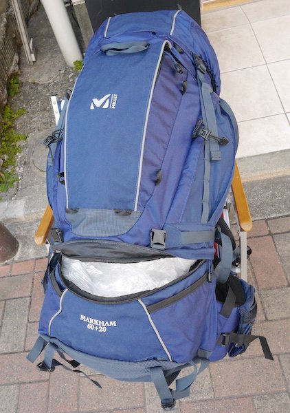 MILLET ミレー＞ MARKHAM 60+20 マーカム60+20 | 中古アウトドア用品