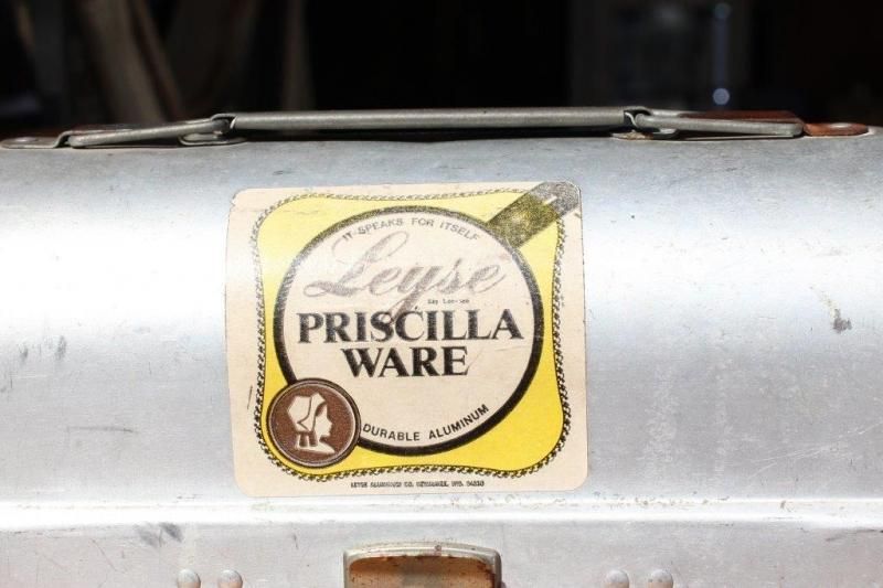 Leyse PRISCILLA WARE プリシラウェア ランチボックス アルミ Leyse PRISCILLA WARE プリシラウェア ランチボックス アルミ