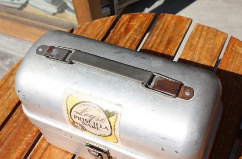 Leyse PRISCILLA WARE プリシラウェア ランチボックス アルミ Leyse PRISCILLA WARE レイゼプリシラウエア＞ アルミボックス