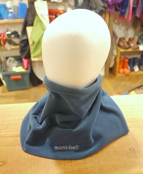 mont-bell モンベル＞ シャミース オープンネックゲーター【クリック