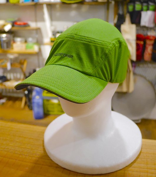 くらしを楽しむアイテム パタゴニア5T キッズハット 帽子 グリーン