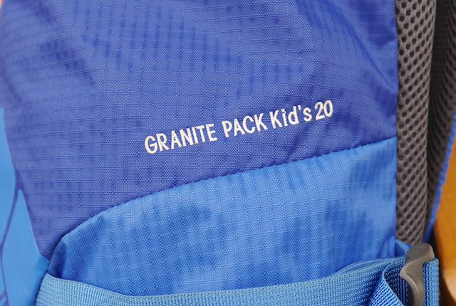 mont-bell モンベル＞ GRANITE PACK Kid's 20 グラナイトパックキッズ