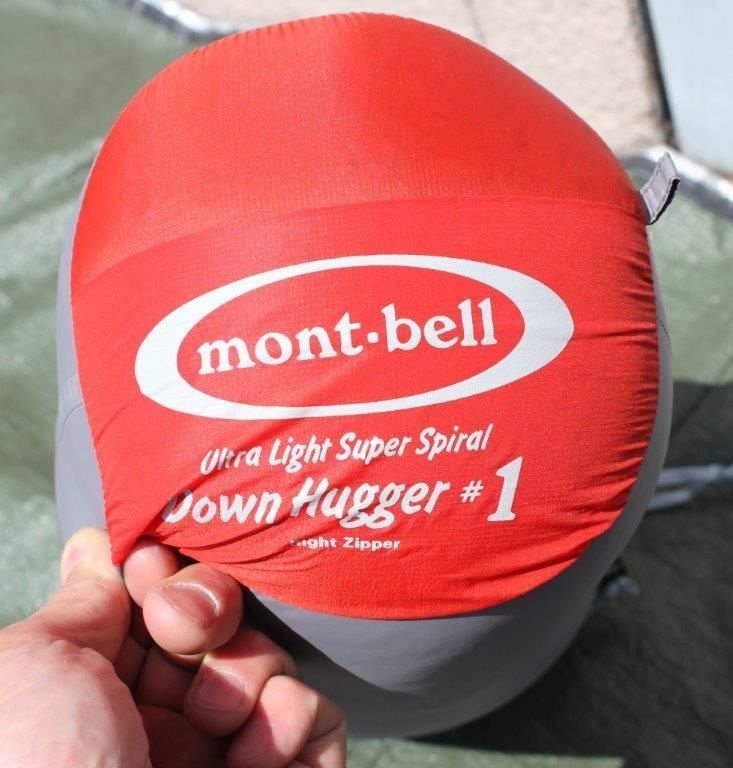 mont-bell モンベル＞ U.L. SUPER SPIRAL DOWN HUGGER #1 U.L.スーパー