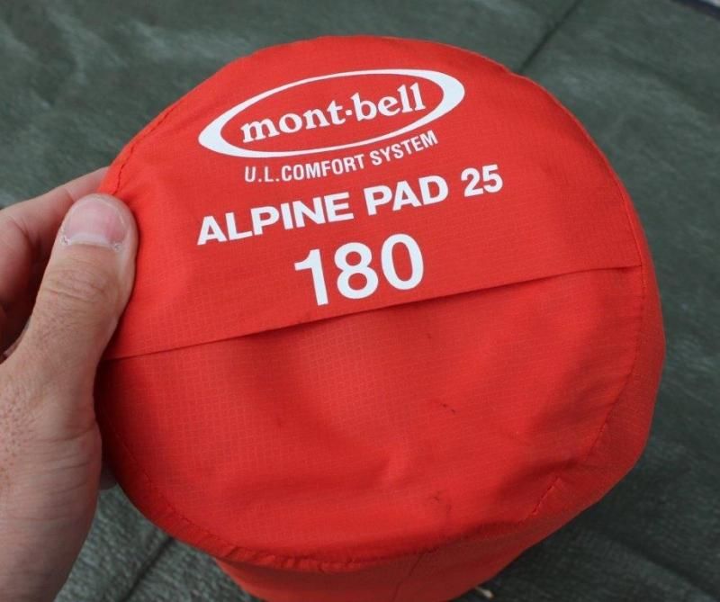 mont-bell モンベル＞ U.L.Comfort System Alpine Pad 25 180 U.L. 