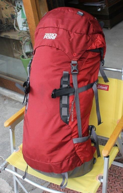 ZEROPOINT mont-bell リュック 40L