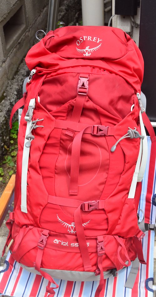 OSPREY オスプレー＞ ariel 55 AG エーリエル 55 AG | 中古アウトドア