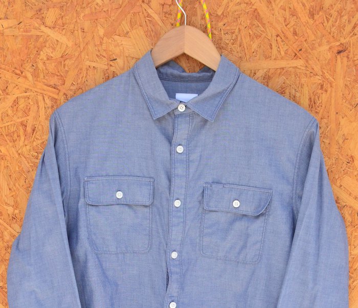 THE NORTH FACE ノースフェイス＞ L／S ALPHADRY Chambray Shirt L/S アルファドライシャンブレーシャツ|  中古アウトドア用品・中古登山用品 買取・販売専門店 : maunga (マウンガ)