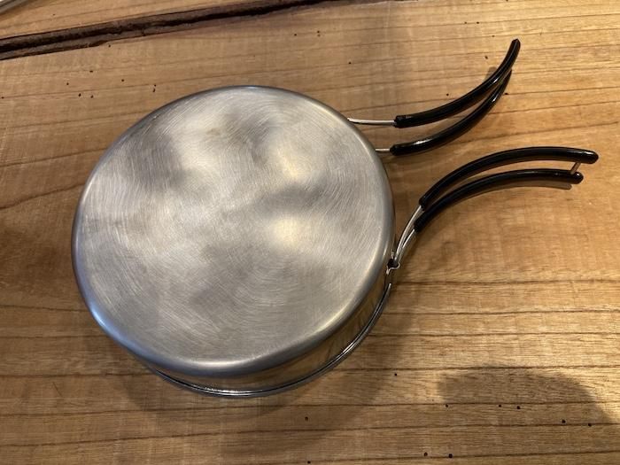 EVERNEW エバニュー＞ STAINLESS COOK SET S ステンレスクック