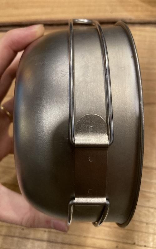 snow peak スノーピーク＞ TITANIUM 3 PIECE COOK SET チタン