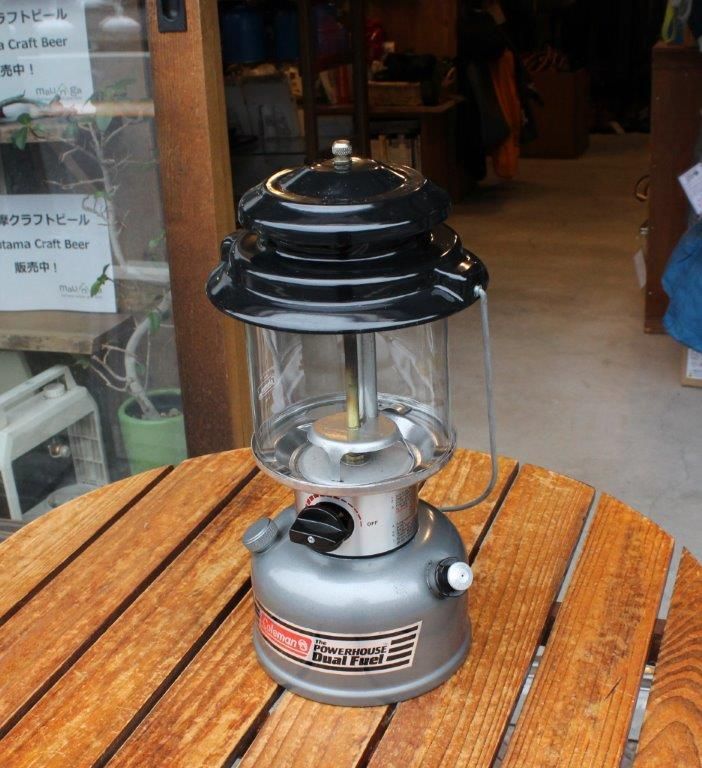 Coleman コールマン＞ TWO MANTLE POWERHOUSE DUAL FUEL LANTERN ツー