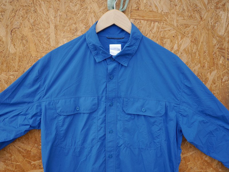 THE NORTH FACE ノースフェイス＞ L/S Tech Indigo Shirt ロングスリーブテックインディゴシャツ|  中古アウトドア用品・中古登山用品 買取・販売専門店 : maunga (マウンガ)