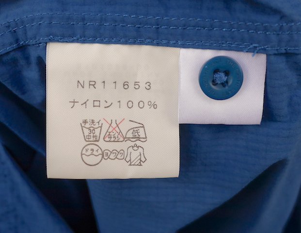 THE NORTH FACE　ノースフェイス　NR11653 インディゴシャツ