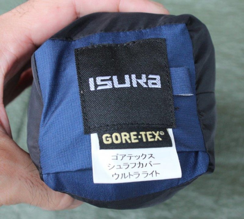 ISUKA イスカ＞ GORE-TEX Sleepingbag Cover Ultra Light ゴアテックス