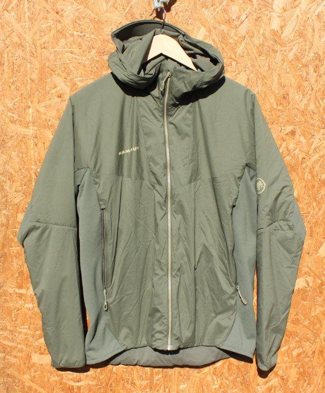 MAMMUT マムート＞ Rime Light IN Flex Hooded Jacket AF ライムライト